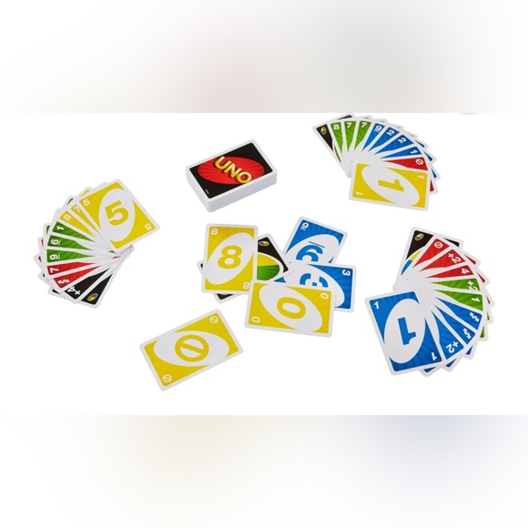 UNO Card Game for Kids, Adults & Game Night, Matching Colors & Numbers - Picture 2 of 2